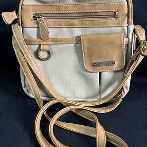 Multisac North South Zip Around Crossbody Handbag